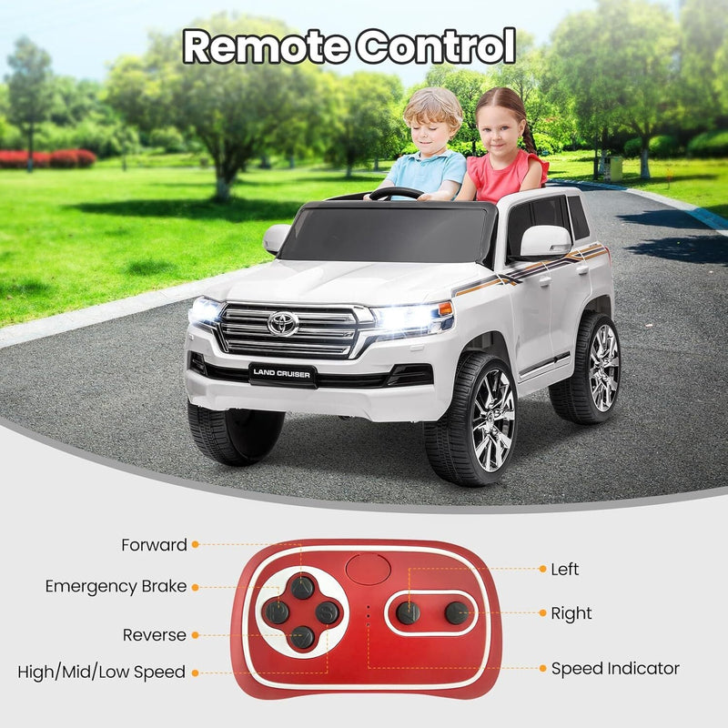 12V Off-Road Electric Ride-On Car for Kids with Remote Control