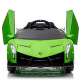 XMX615B Lamborghini Poison 12V Dual Drive RC Sports Car - 4.5AH Battery