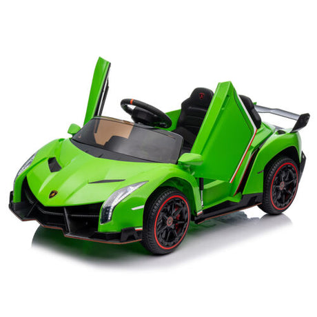 XMX615B Lamborghini Poison 12V Dual Drive RC Sports Car - 4.5AH Battery