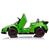 XMX615B Lamborghini Poison 12V Dual Drive RC Sports Car - 4.5AH Battery