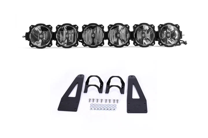 39" PRO6 GRAVITY® LED - 6-LIGHT - LIGHT BAR SYSTEM - 120W COMBO BEAM - FOR CAN-AM MAVERICK KC Hilites