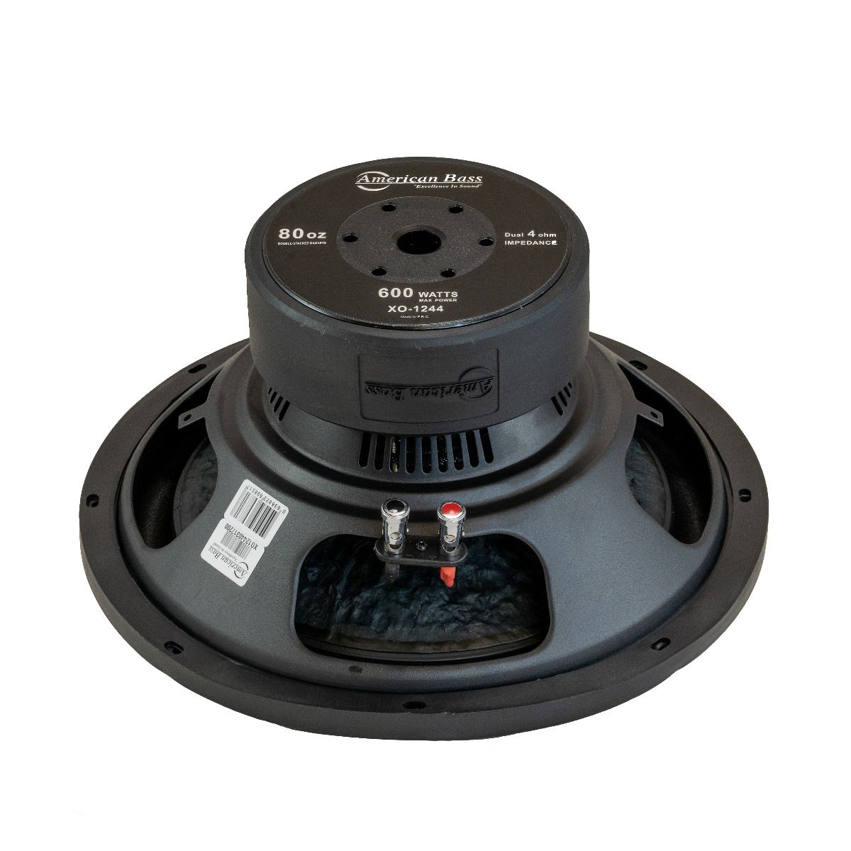 American Bass XO-1244 12" 400W RMS Subwoofer DVC 4-Ohm