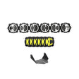 POLARIS RZR TURBO R / PRO XP LIGHT BAR KIT - 39" PRO6 GRAVITY® LED - 6-LIGHT - LIGHT BAR SYSTEM - 120W COMBO BEAM KC Hilites