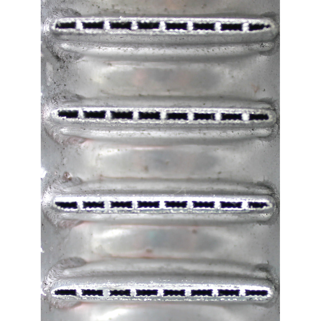 Xtrude Double Stacked Transmission Cooler with Fan - Complete Kit 5/8in Lines