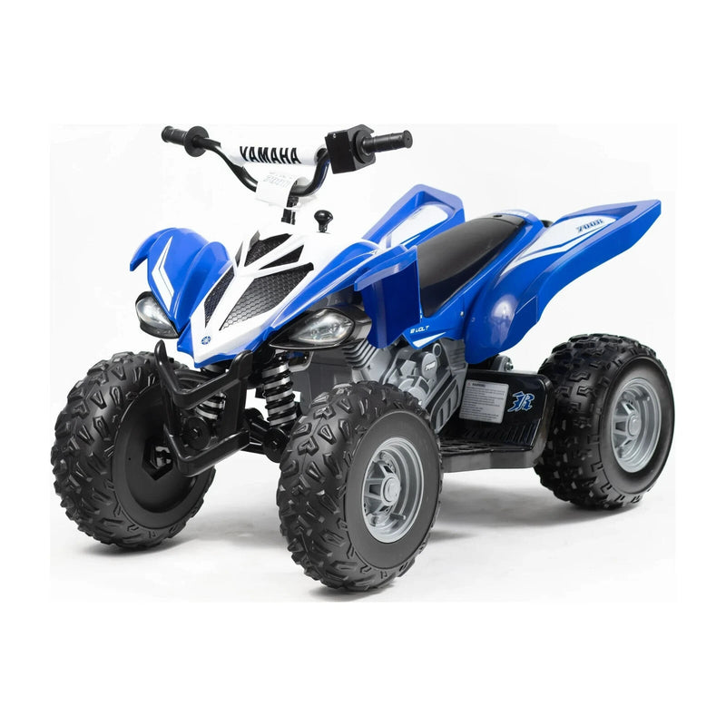Yamaha 12V Battery-Powered All-Terrain Ride-On ATV in Blue for Ages 3+