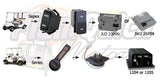 “4KW-600 amp DC to AC Conversion Kit” for Yamaha Sepex/G29/Drive2 DC/YDRE 48V 32MPH – 72V 38MPH
