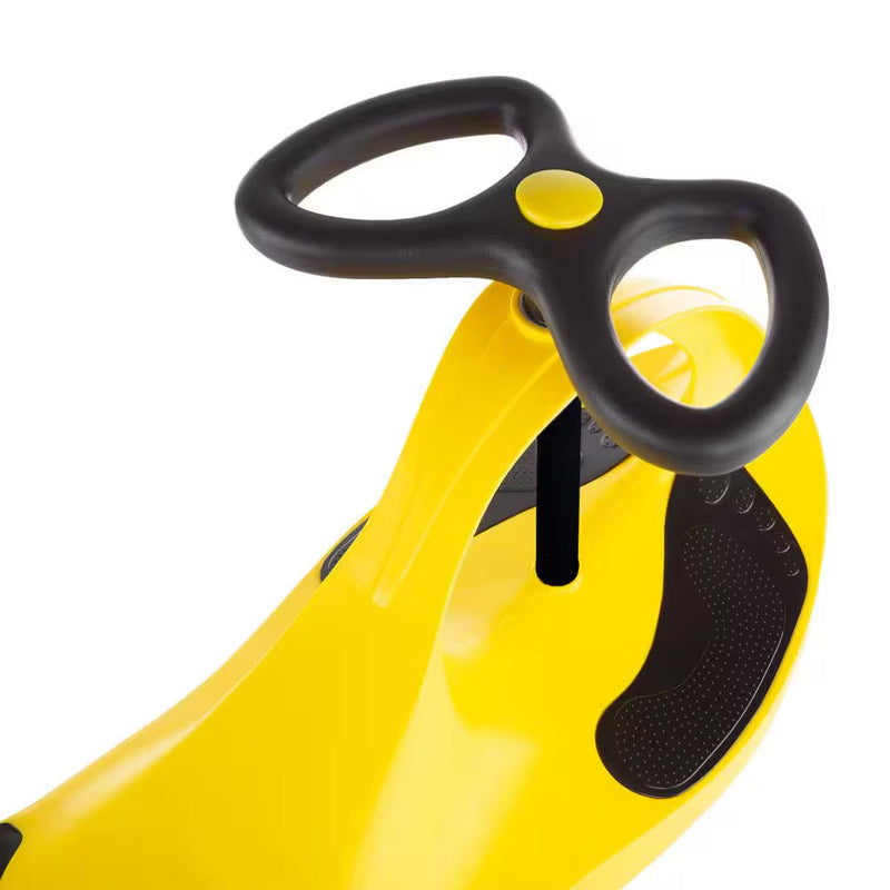 Yellow Wiggle Ride-On Car Toy for Kids