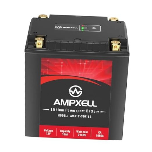 YTX30L-BS Lithium 12V Motorcycle Battery 18Ah 1080A