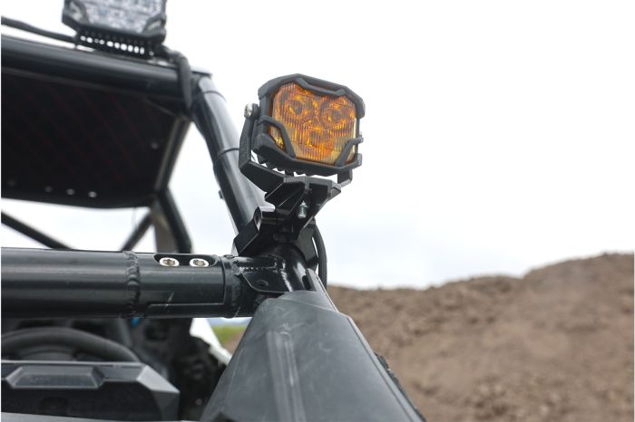 Light Whip Tube Mounts, 1.5-2.0" by Z-broz