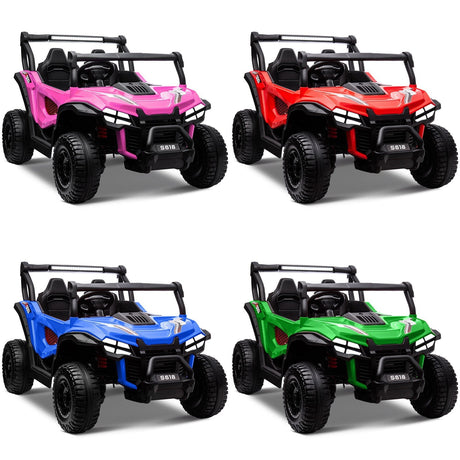 24V Electric Kids 2-Seater Ride-On UTV Truck with 4x80W Motors and Remote Control