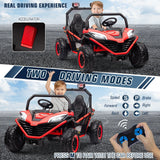 24V Electric Kids Ride-On UTV Truck with 2 Seats, 4WD and Remote Control, 4x80W Motor
