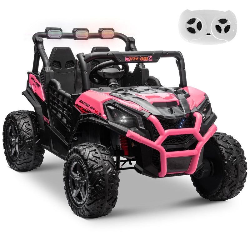 Kids Electric Ride-On UTV Truck with 24V Power, 4WD/2WD and Remote Control