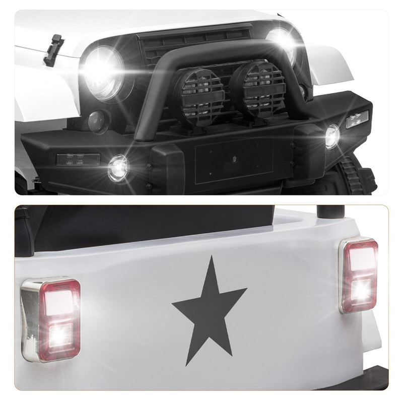 Kids 12V Electric Ride-On Truck with Remote Control and Built-in Music