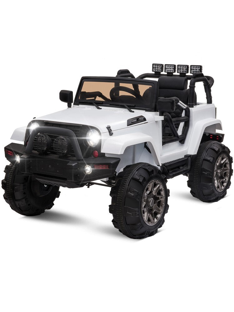 Kids 12V Electric Ride-On Truck with Remote Control and Built-in Music