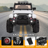 Kids 12V Electric Ride-On Truck with Remote Control and Built-in Music