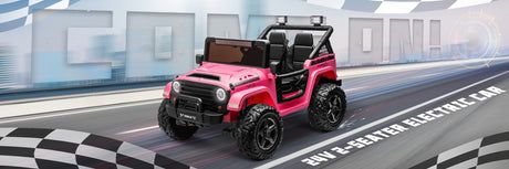Kids Electric Ride-On Truck 24V 9AH Battery 4WD/2WD Off-Road Power Car