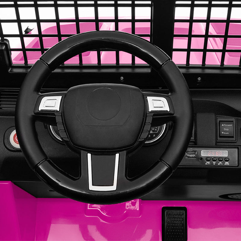 12V Electric Kids Ride-On Truck with Remote Control and 2 Seats