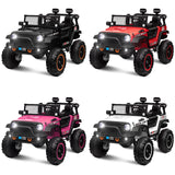 Kids 24V Electric Ride-On Truck with 2WD/4WD Switch and Dual Seats