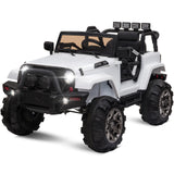 12V Kids Ride-On Jeep Truck Car with Remote Control and 3 Speed Settings