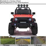 12V Electric Ride-On Kids Pickup Truck with 3-Speed Remote Control