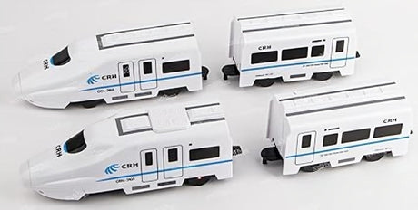 4 Toyz Kids Express Train with Remote Control, Lights, Sounds, and Rechargeable Battery