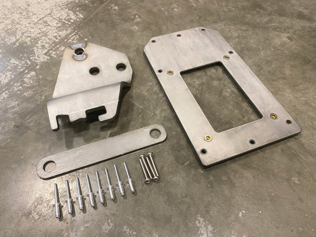 Carrick Customs ZF5/Transfer Case Shifter Re-Locate Kit - Carrick Customs