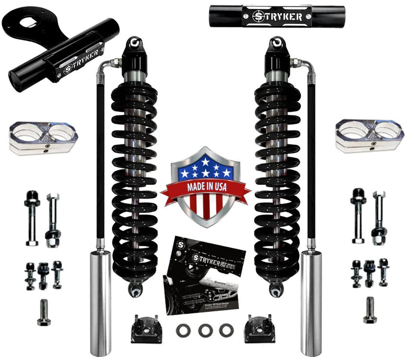 F450 FRONT Reservoir Coilover Conversion Kit for 2017 to 2022 Stryker Off Road Design