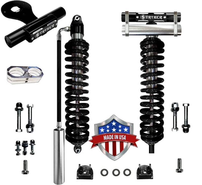 F450 FRONT Reservoir Coilover Conversion Kit for 2017 to 2022 Stryker Off Road Design