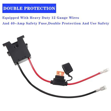 Zipelo Automotive Wire Harness Connector Compatible with Power Wheels Secure Fit