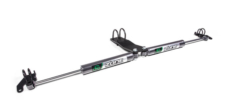 Dual Steering Stabilizer Kit w/ Shocks | Jeep Wrangler JL (18-26) and Gladiator JT (20-26) Zone Offroad