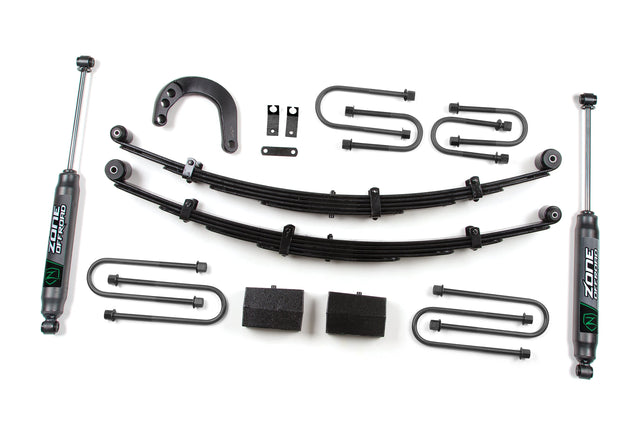 4 Inch Lift Kit | Chevy/GMC 3/4 Ton Truck/SUV (73-76) 4WD Zone Offroad