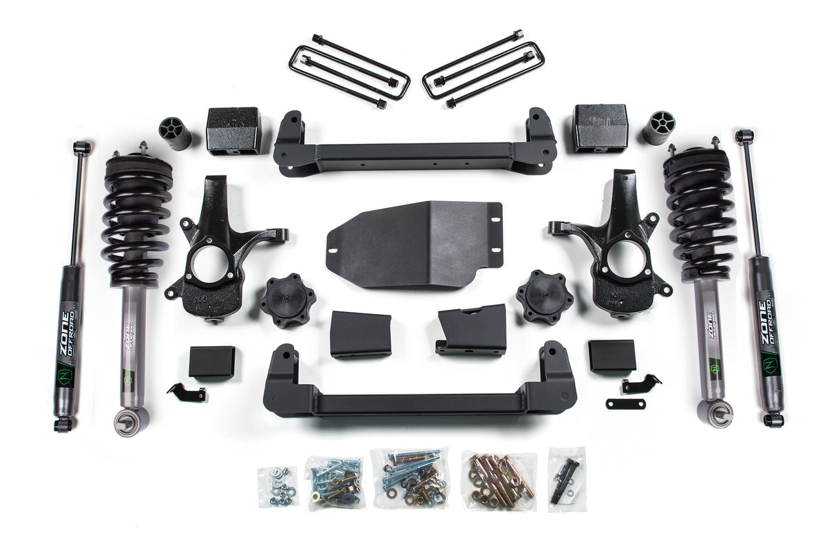 6.5 Inch Lift Kit | Chevy Silverado & GMC Sierra 1500 (07-13) 4WD Zone Offroad