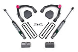 3.5 Inch Lift Kit | Chevy Silverado & GMC Sierra 1500 (07-13) 2WD Zone Offroad