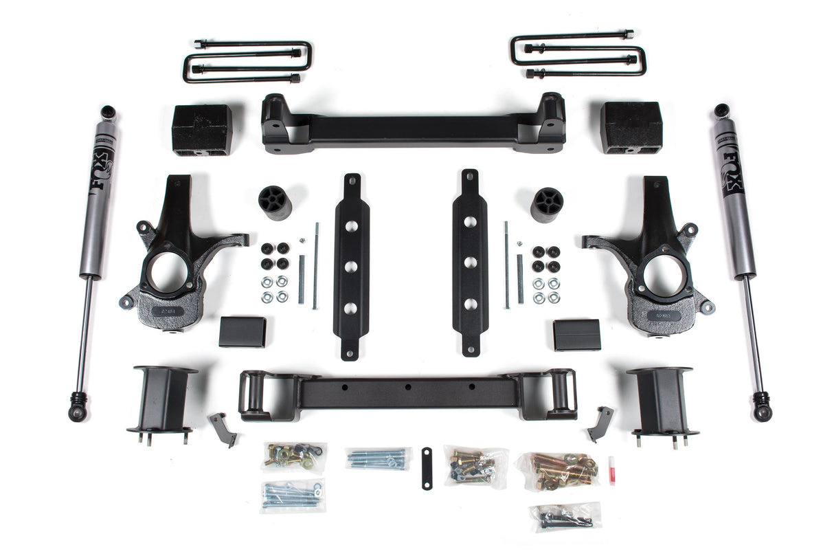6.5 Inch Lift Kit | Chevy Silverado & GMC Sierra 1500 (14-18) 2WD Zone Offroad
