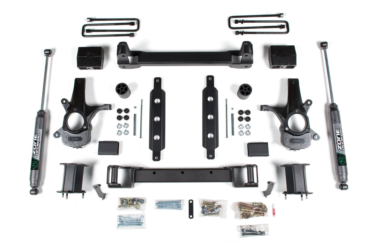 4.5 Inch Lift Kit | Chevy Silverado & GMC Sierra 1500 (14-18) 2WD Zone Offroad