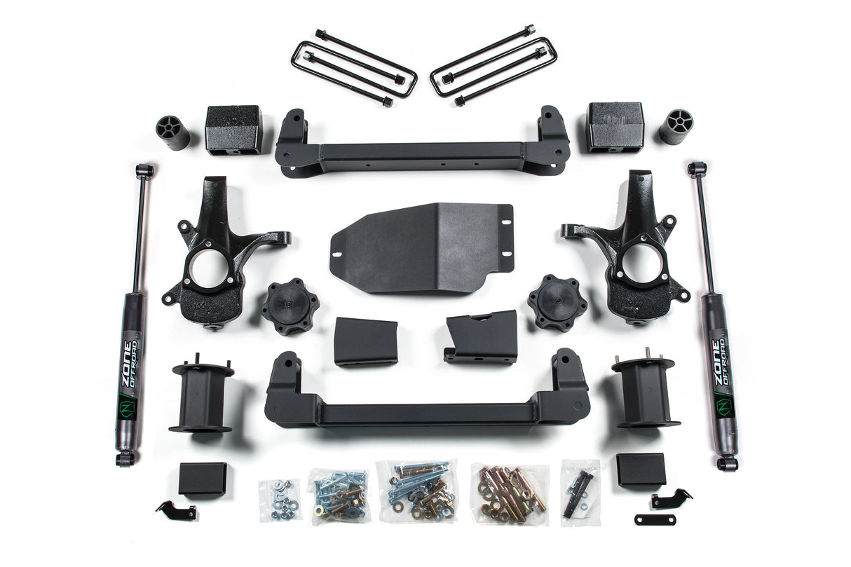 6.5 Inch Lift Kit | Chevy Silverado & GMC Sierra 1500 (07-13) 4WD Zone Offroad