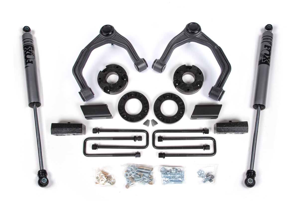 3.5 Inch Lift Kit | Chevy Silverado & GMC Sierra 1500 (19-24) 4WD Zone Offroad