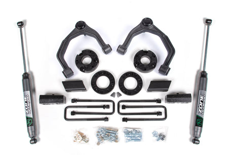3.5 Inch Lift Kit | Chevy Silverado & GMC Sierra 1500 (19-24) 4WD Zone Offroad