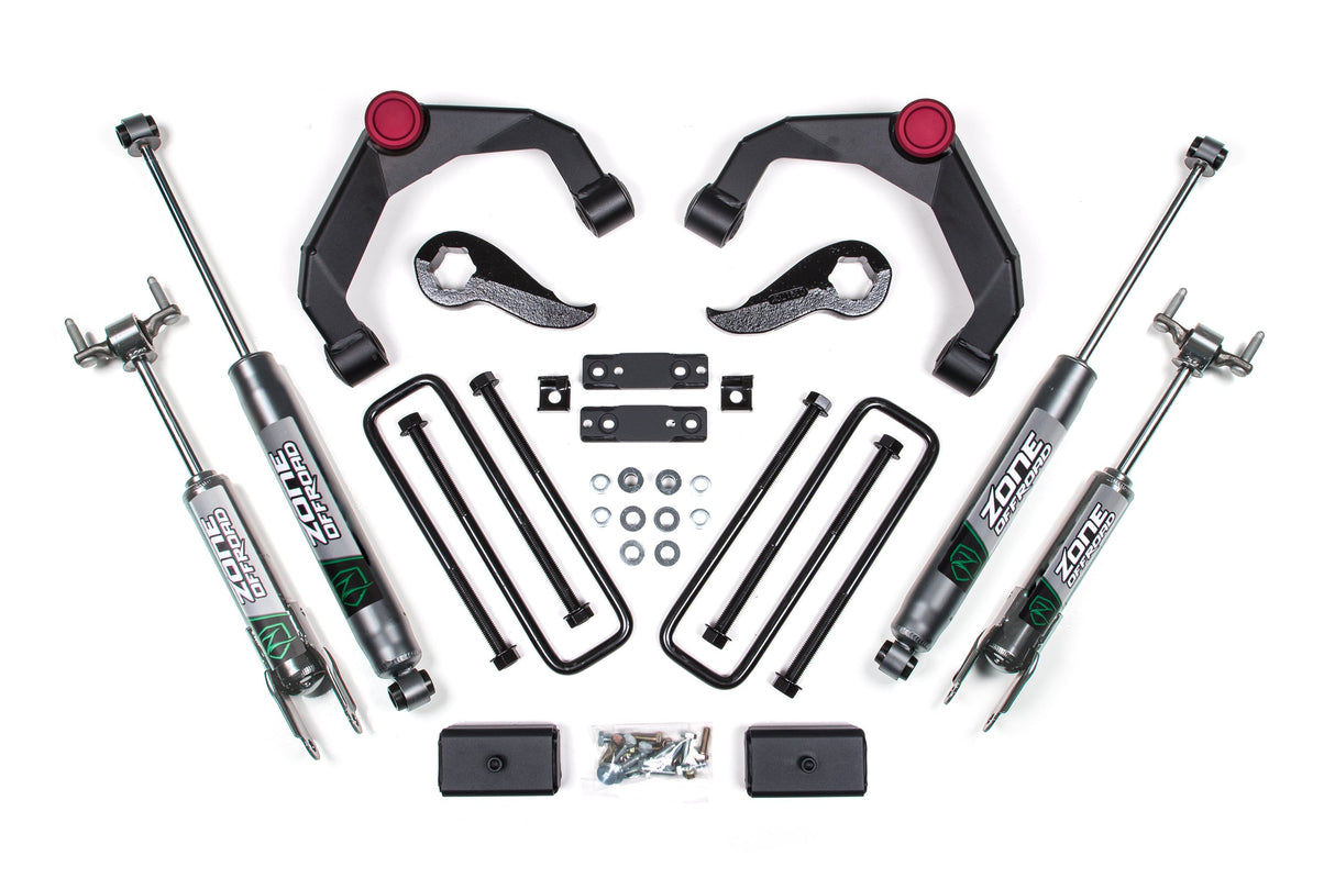 3 Inch Lift Kit | Chevy Silverado & GMC Sierra 2500HD (20-26) 4WD Zone Offroad