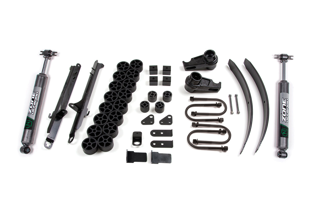 3.5 Inch Combo Lift Kit | Chevy Colorado & GMC Canyon (04-07) 4WD Zone Offroad