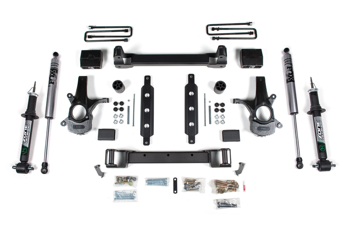 6.5 Inch Lift Kit | Chevy Silverado & GMC Sierra 1500 (14-18) 2WD Zone Offroad