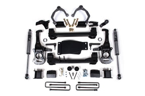 4 Inch Lift Kit | Chevy Silverado & GMC Sierra 1500 (19-24) 4WD Zone Offroad