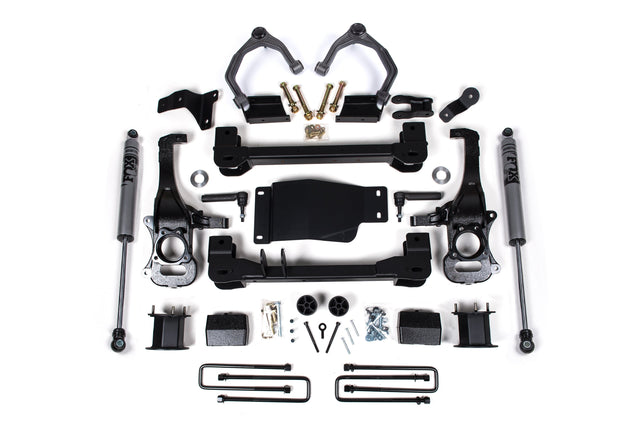 4 Inch Lift Kit | Chevy Silverado & GMC Sierra 1500 (19-24) 4WD Zone Offroad