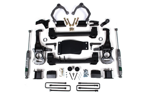 4 Inch Lift Kit | Chevy Silverado & GMC Sierra 1500 (19-24) 4WD Zone Offroad