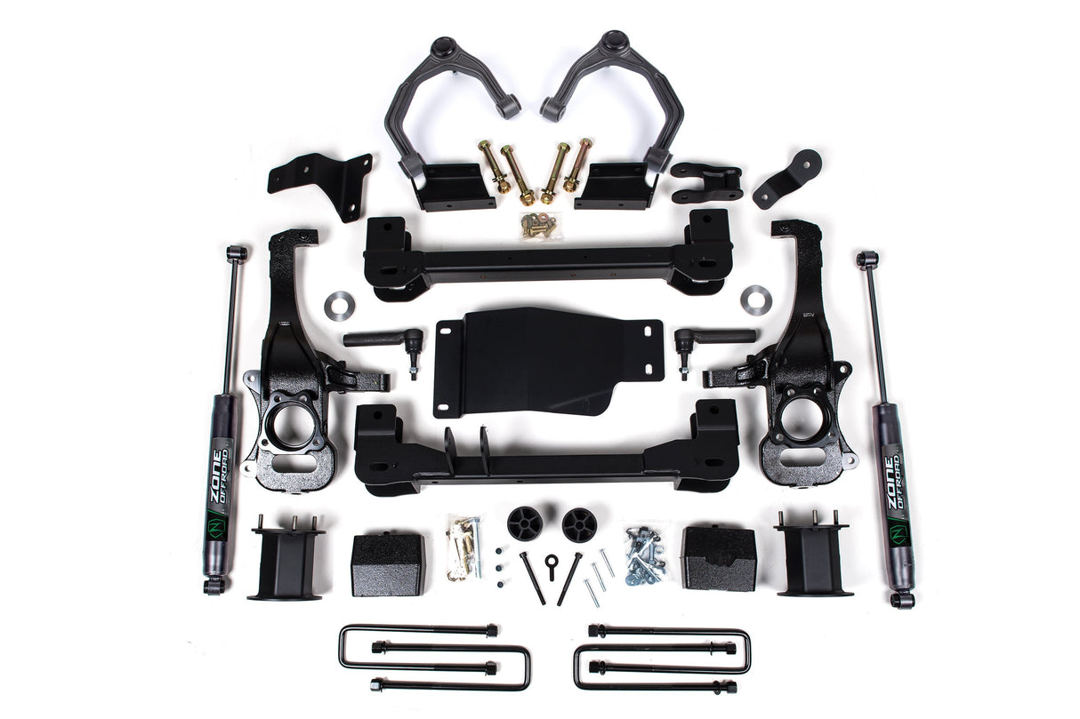 6 Inch Lift Kit | Chevy Silverado & GMC Sierra 1500 (19-24) 4WD Zone Offroad