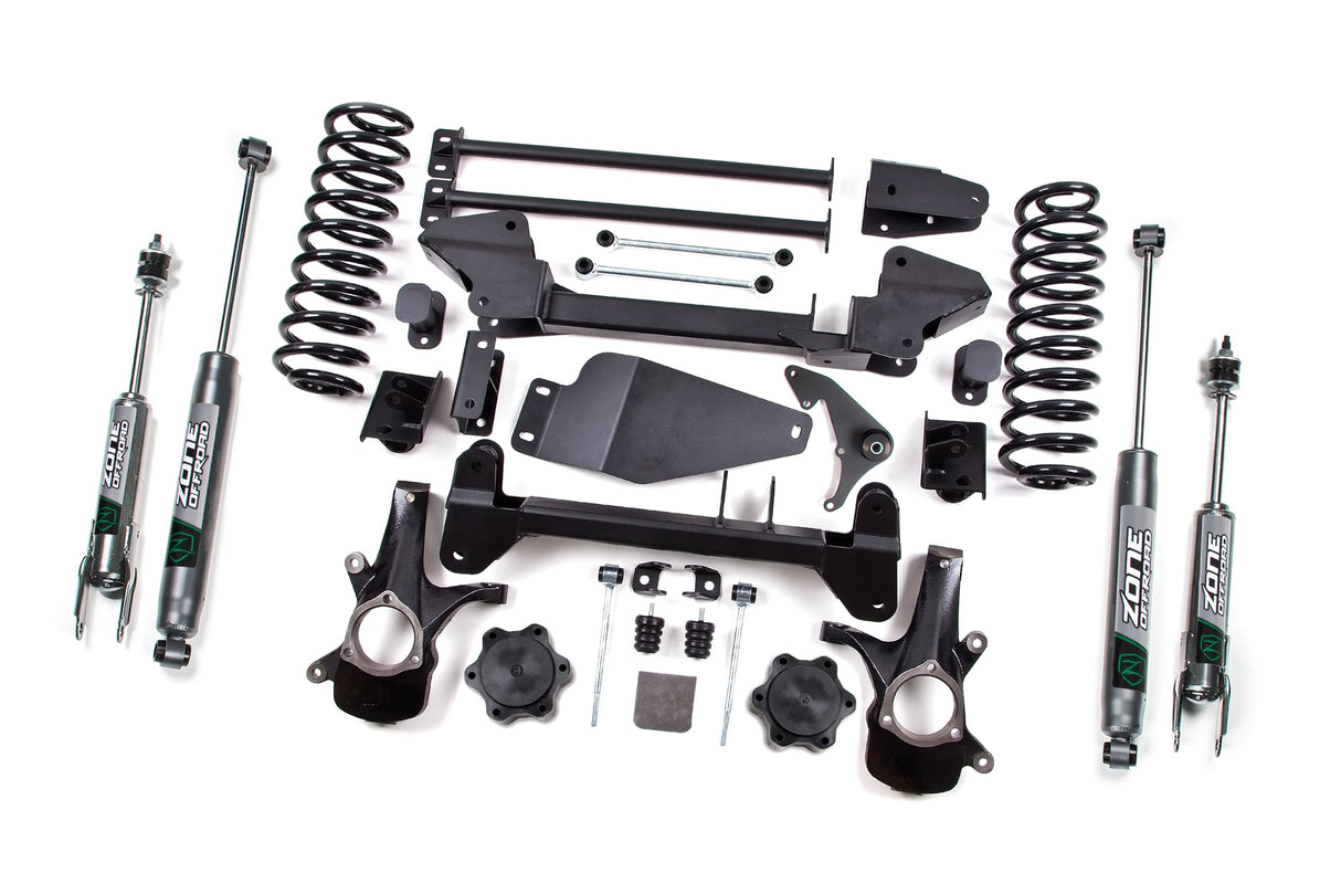 6 Inch Lift Kit | Chevy/GMC Avalanche, Suburban, Tahoe, Or Yukon 1500 (99-06) 4WD Zone Offroad