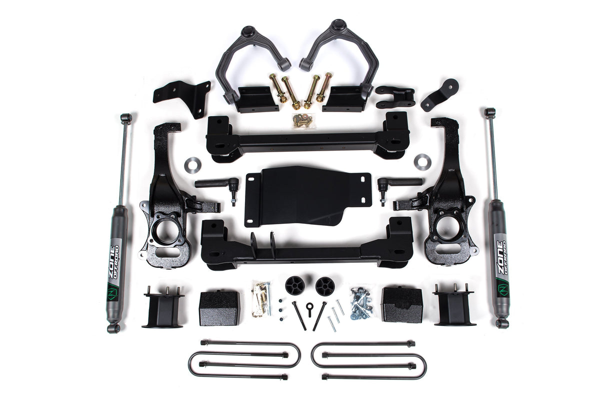 4 Inch Lift Kit | Chevy Trail Boss Or GMC AT4 1500 (25-26) 4WD Zone Offroad