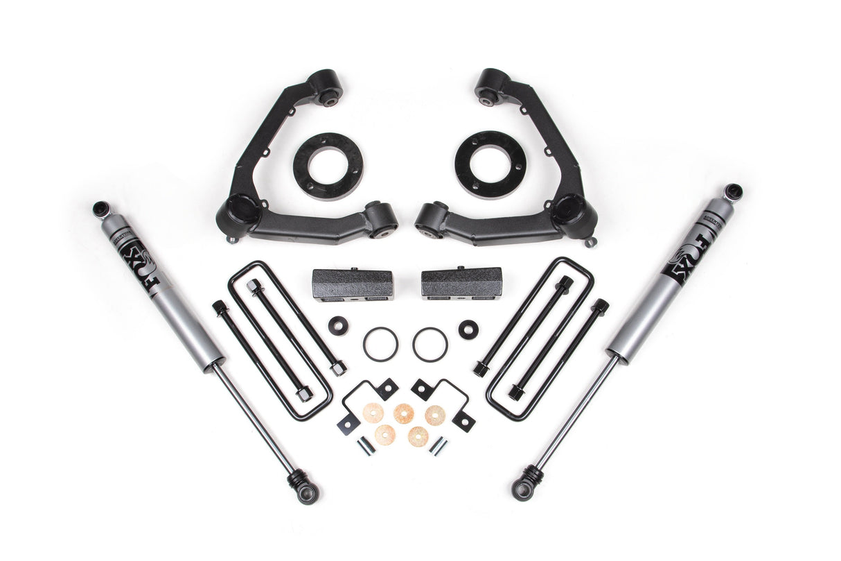 3 Inch Lift Kit | Chevy Colorado Trail Boss & GMC Canyon AT4 (23-26) 4WD Zone Offroad