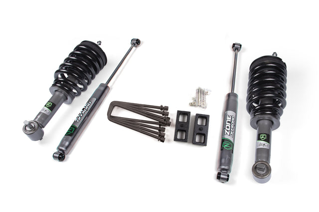3" Lift Kit | Loaded Strut | Chevy Silverado & GMC Sierra 1500 (07-13) 4WD Zone Offroad