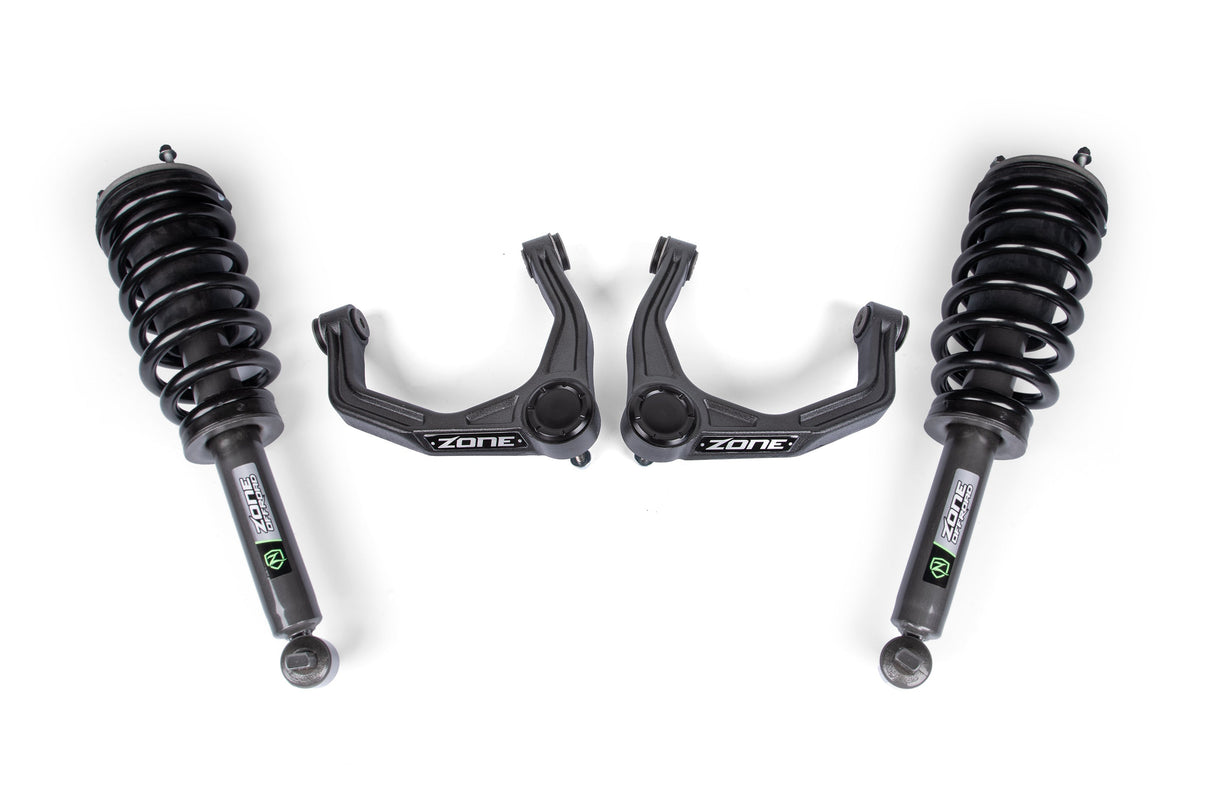 2 Inch Leveling Kit | Chevy Silverado or GMC Sierra 1500 (19-26) Zone Offroad